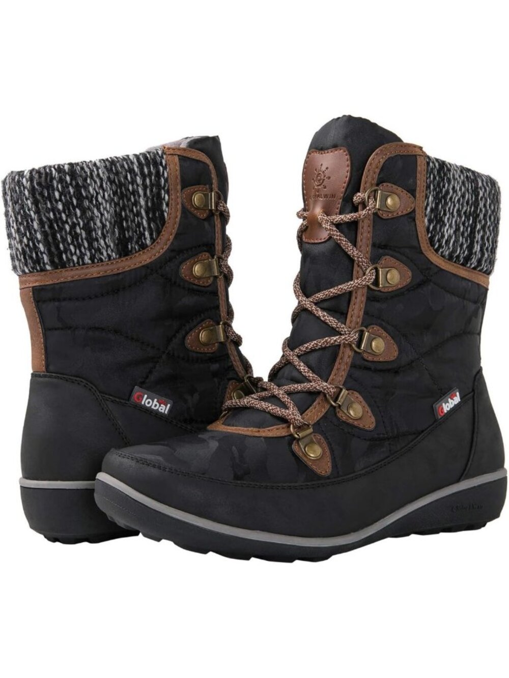 Cozy Waterproof Mid-Calf Snow Boots for Women | Insulated, Non-Slip, Fleece